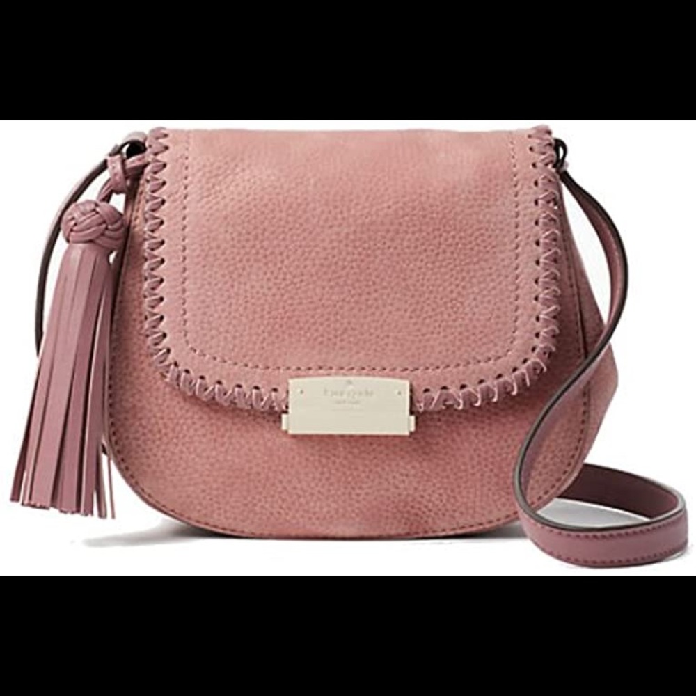 Kate Spade Adalise Somerton Suede Crossbody Purse